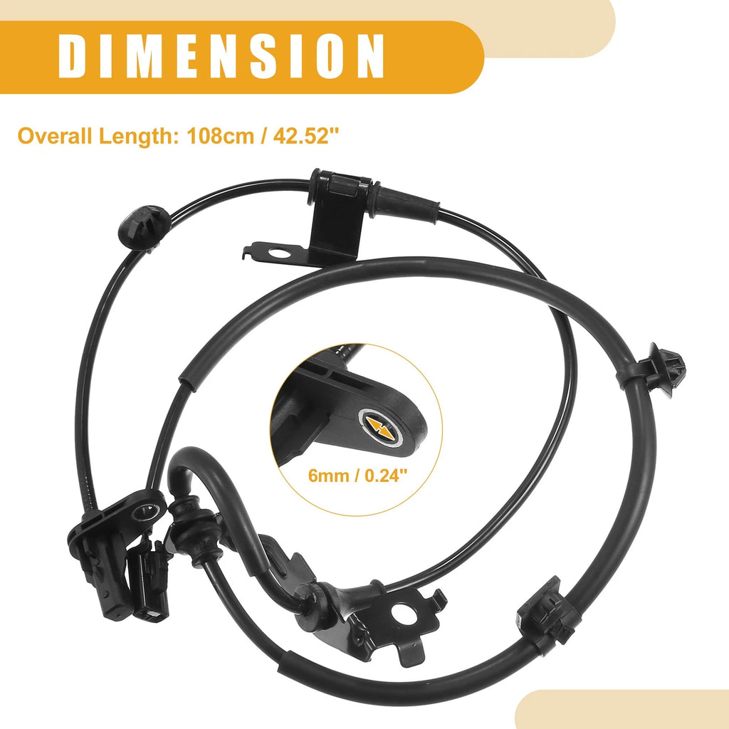 ABS Wheel Speed Sensor No. 59810C1000 for Hyundai Sonata (2015–2019)