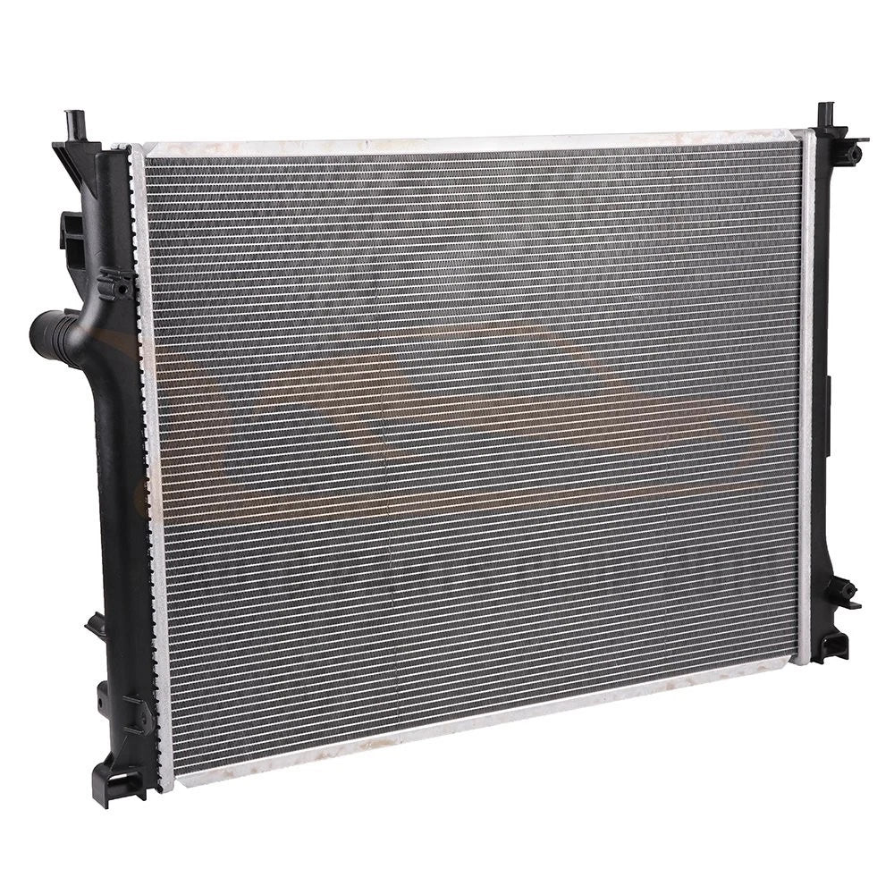 Aluminum Radiator for Dodge Challenger (2009–2019) + 4 Oil Hose Clamps