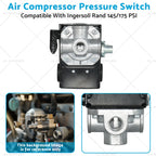 Pressure Switch for Ingersoll Rand 145/175 PSI Air Compressor (23474653)