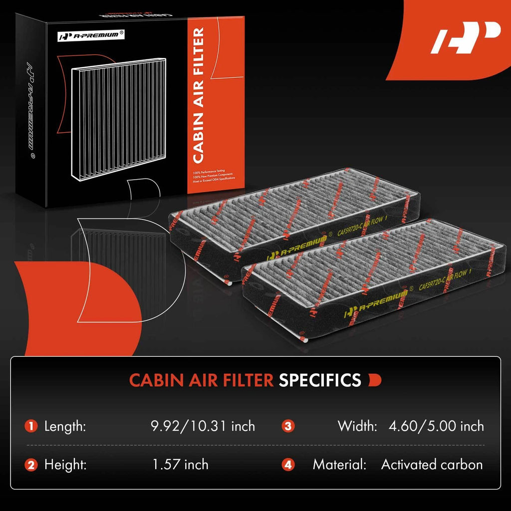 Engine & Cabin Air Filter for Mercedes-Benz CL500 CL55 AMG S350 S430 (2000–2006)
