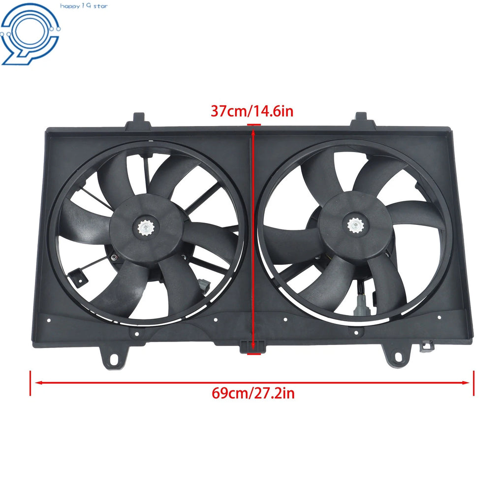 Radiator Cooling Fan Assembly for Nissan Sentra (2007–2012)