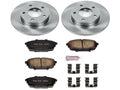 Rear Brake Pad and Rotor Kit for Mazda Protege5 (2002–2003) TJ648RK