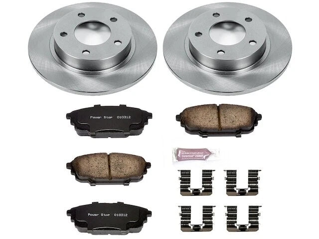 Rear Brake Pad and Rotor Kit for Mazda Protege5 (2002–2003) TJ648RK