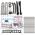 Head Gasket Set with Bolts & Timing Chain Kit for Ford E-350 Econoline (1998–1999)