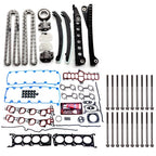Head Gasket Set with Bolts & Timing Chain Kit for Ford E-350 Econoline (1998–1999)