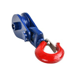 2 Ton Snatch Block with Hook for Roll Back Wrecker Flatbed Tow (3")