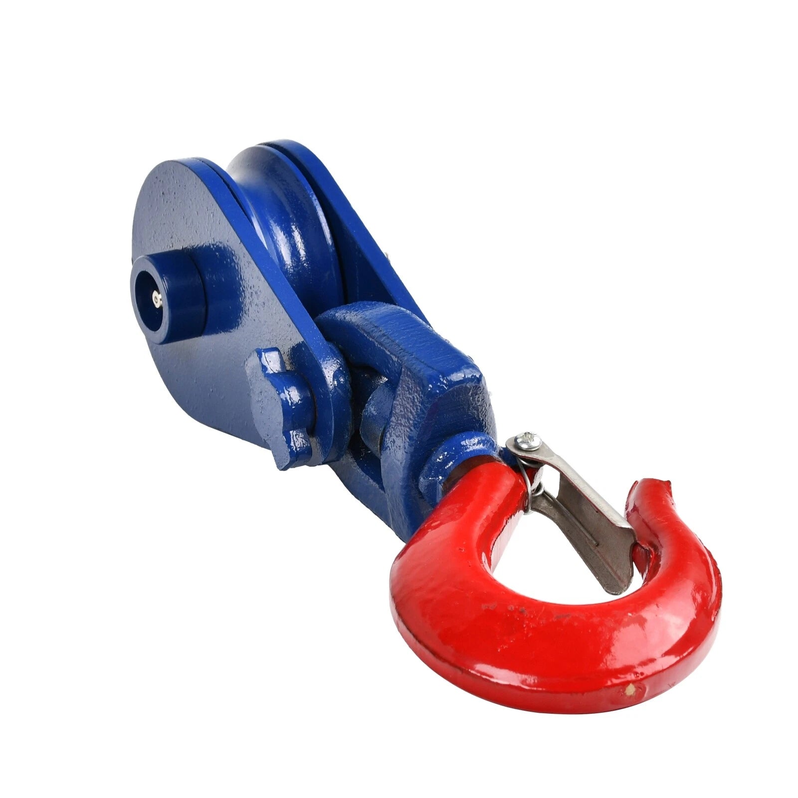 2 Ton Snatch Block with Hook for Roll Back Wrecker Flatbed Tow (3")