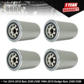 Set of 4 Diesel Engine Oil Filters for Ram 3500 2500 (2010â2018)