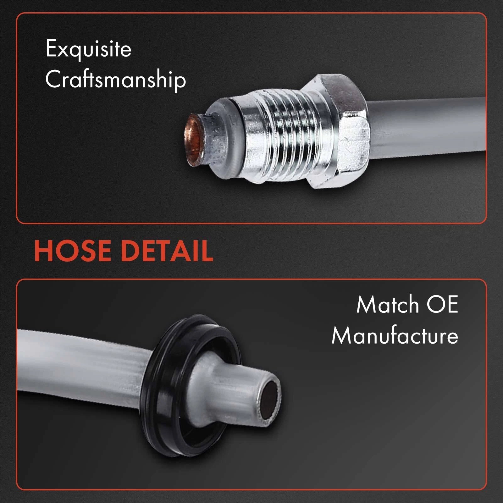4X Power Steering Return Line Hose for Jeep Grand Cherokee