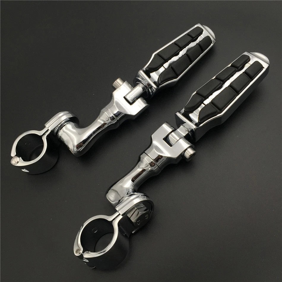 Chrome 1.5" Foot Peg for Harley Sportster 883 1200 (2004–2023)