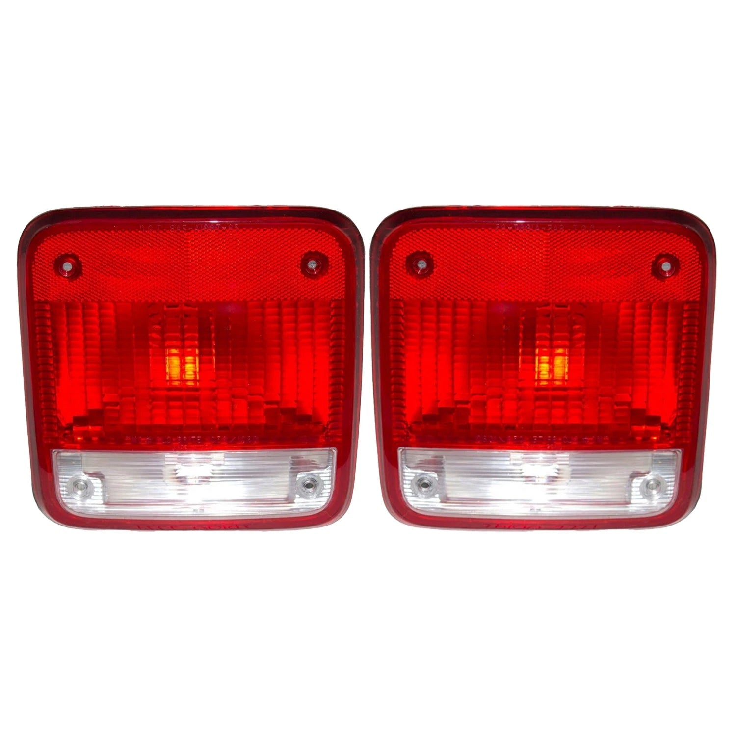 Set of 2 TYC Tail Light Lamp Assembly for Chevy G10 G20 GMC G2500 G3500 (1971–1995)