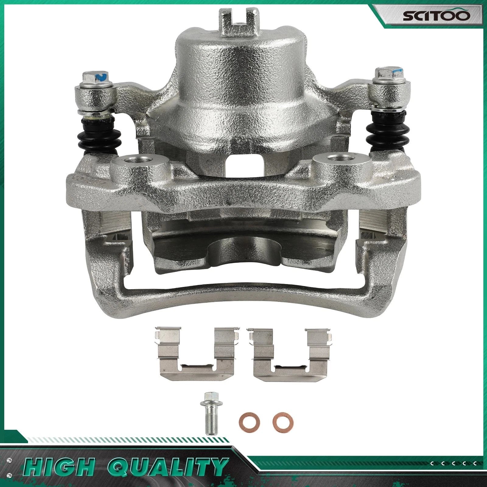 Front Right Brake Caliper w/ Bracket for Nissan Sentra (2000–2006)