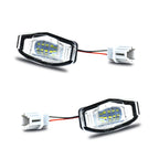 2X LED License Plate Lights for Honda Civic Sedan/Hatchback