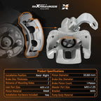 Rear Right Side Disc Brake Caliper for Acura CSX ILX (2006–2018)