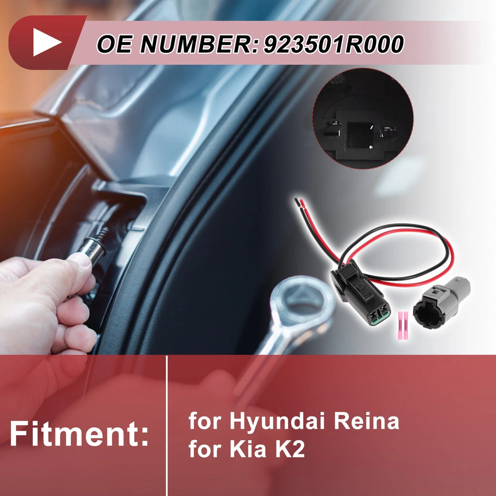 License Plate Light Socket Wiring for Hyundai Reina (No. 923501R000)