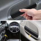 Door Handle Grab Trim Set for Ford Escape (2013–2019) Black