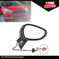 Passenger Side Mirror for Ford Fiesta (2014â2019) Black