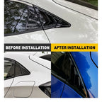 Rear Side Vent Window Louver Cover for Honda Civic Type R Hatchback (2017–2020)