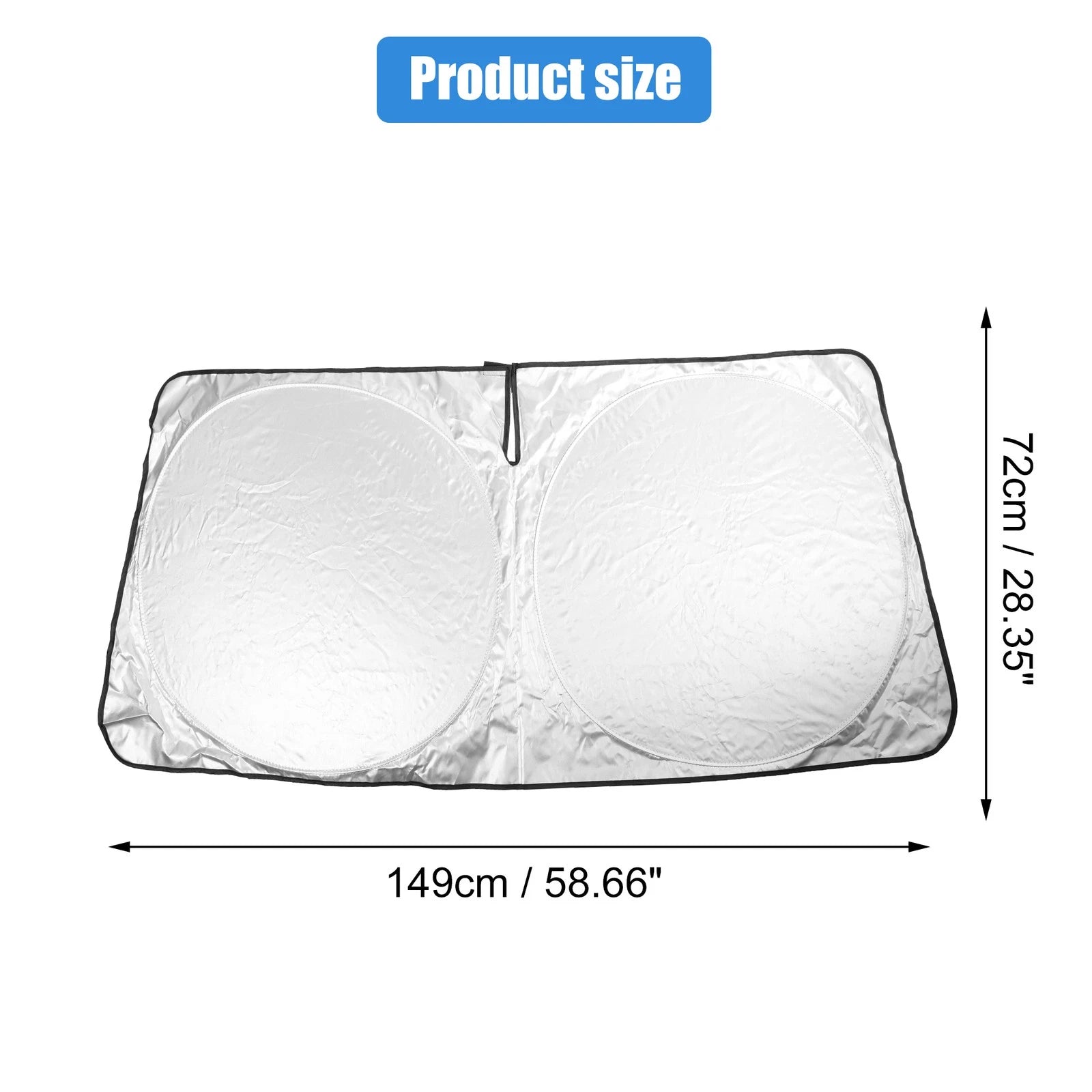 Foldable Windshield Sun Shade for Kia K5 (2021–2022) 149x72cm