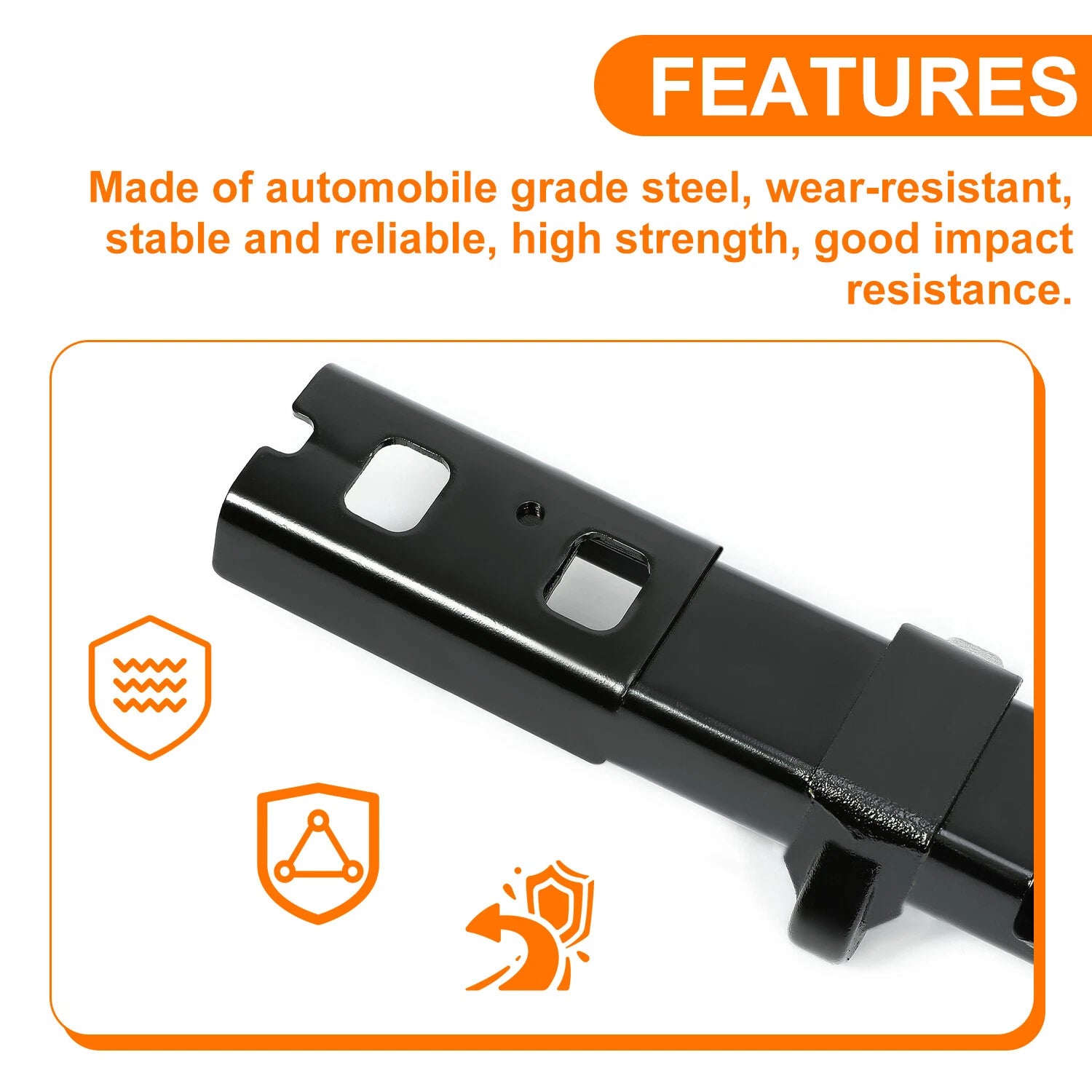 2X Steel Floor Track Bracket for Ford Transit (2015–2023)