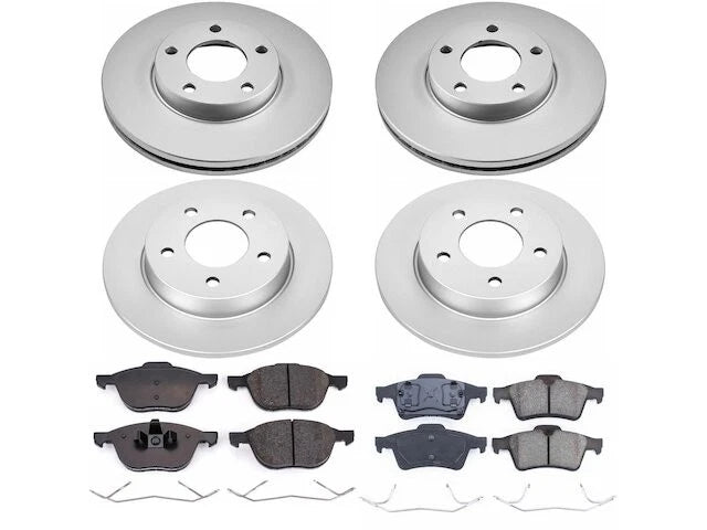 Brake Pad and Rotor Kit for Mazda 3 (2004–2005) BX454WP