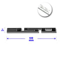 3D Polished Metal Decal Emblem for Chevrolet Isuzu Pontiac (350)