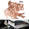 50pcs Body Panels for Car (Recessed Copper-plated)