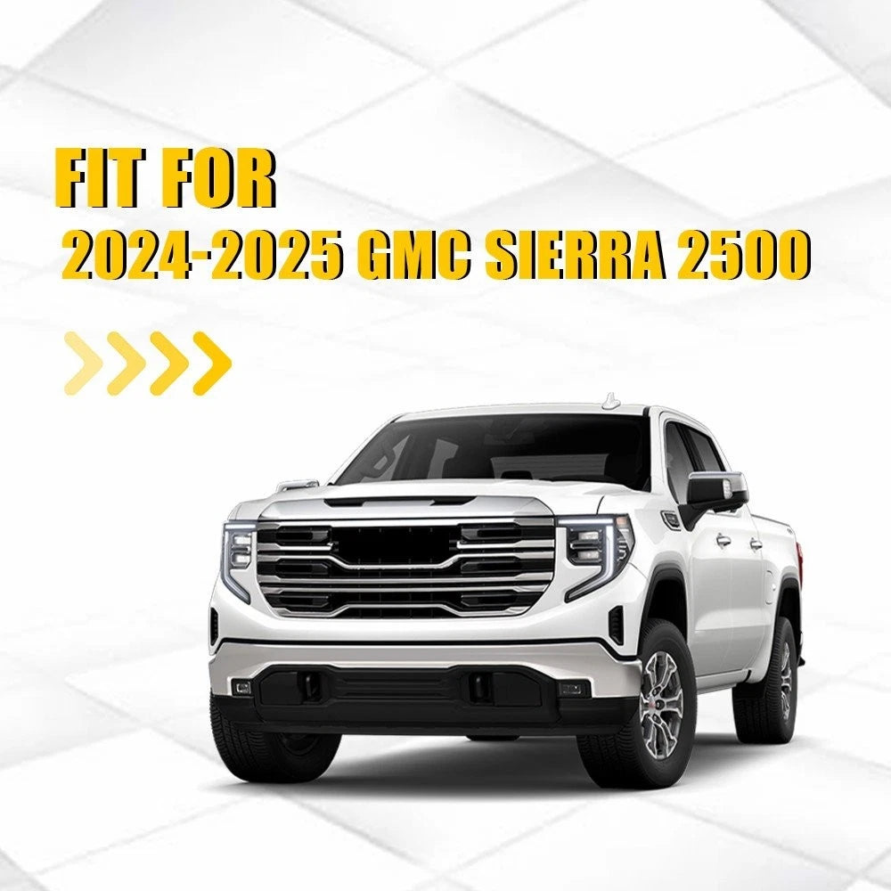 Smoke Tinted Side Marker Tint Vinyl Overlay Kit for GMC Sierra HD (2024)