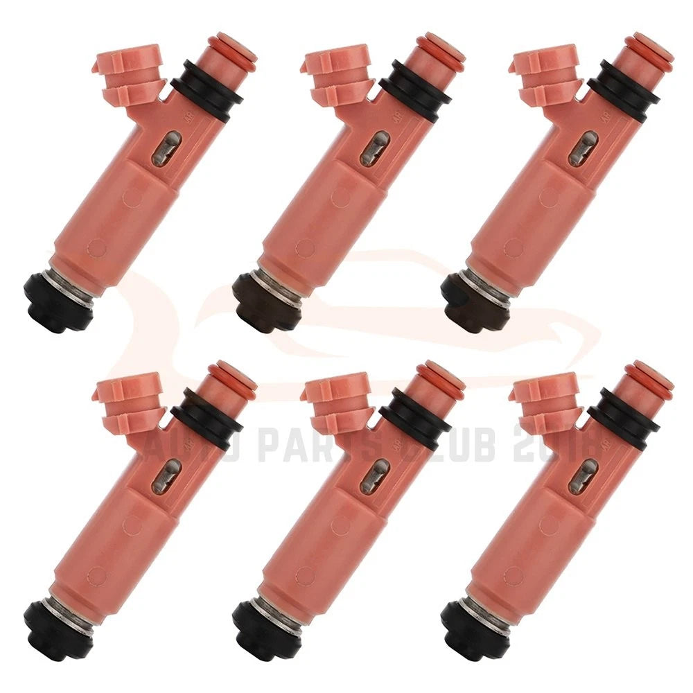 Set of 6 Fuel Injectors for Toyota Camry Lexus ES330 (3.0L 3.3L) 23250-20030