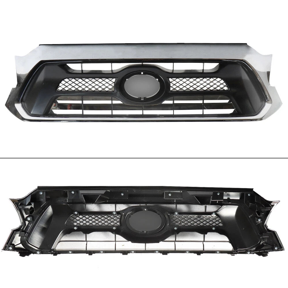 Chrome Front Bumper Grille for Toyota Tacoma (2012–2015)