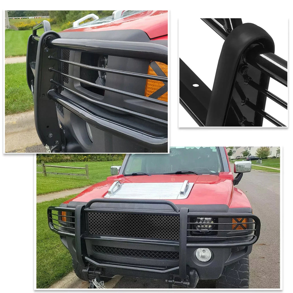 Steel Front Bumper Brush Grille Guard for Hummer H3 (2006–2011)