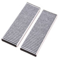 2X Activated Carbon Cabin Air Filter for Audi A6 Quattro (2005–2011)