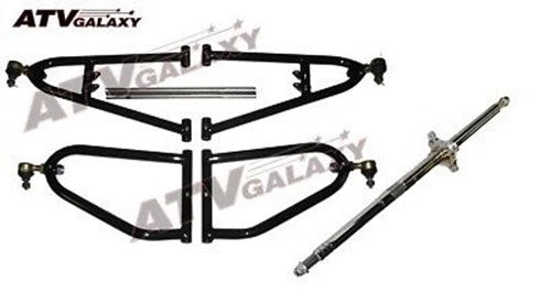 LSR Lone Star Racing +2 +0 Sport A-arms + Axcaliber Axle for Honda TRX 400EX (2000–2009)