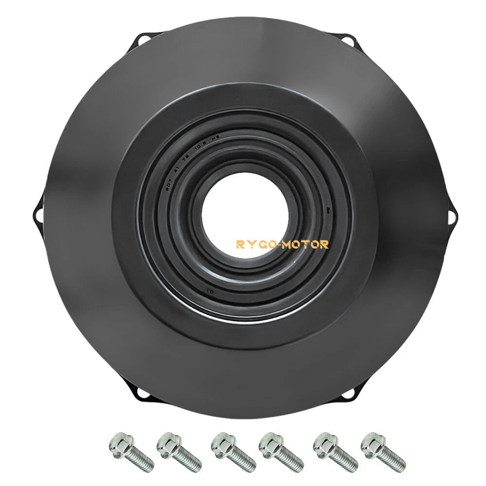 Rear Brake Drum Cover w/Bolts for Honda Rancher 350 TRX350FE/FM/TE/TM (2000–2006)