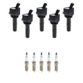 Set of 5 Ignition Coils & Spark Plugs for Chevrolet Colorado (2004–2012)