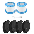 Vacuum Filter Kit 4 Pack for Bissell 4039 4052 4241 4026 4051 4137 4031 4205