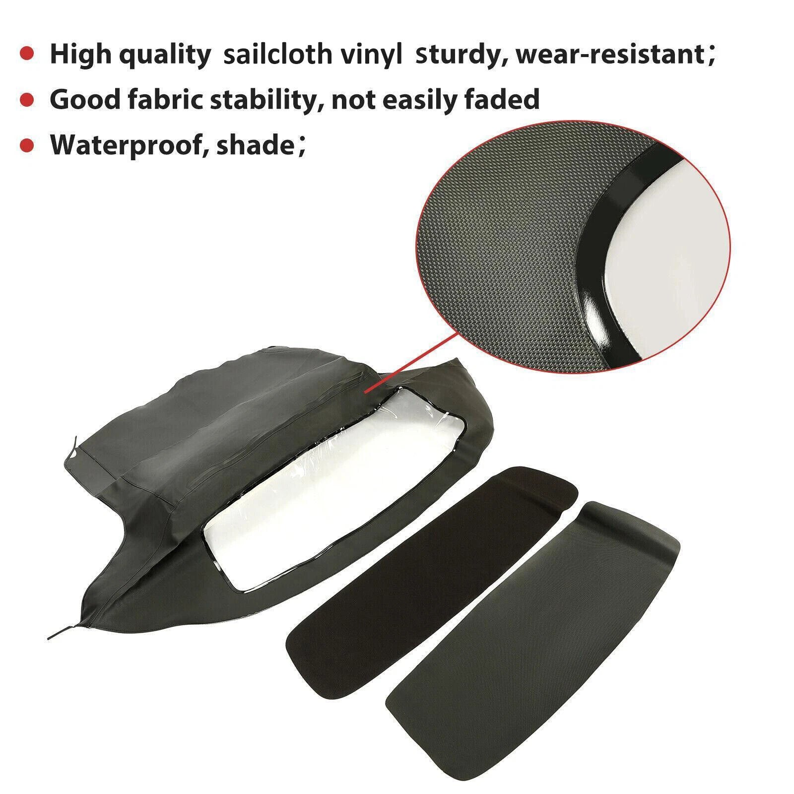 Soft Top Replacement with Plastic Window for BMW Z3 Convertible (1996–2002)