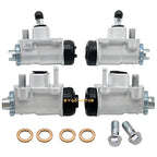 Set of 4 Front Brake Wheel Cylinders for Honda Fourtrax 300 TRX300FW (1988–2000)