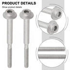 2X Injector Clamp Fixing Bolt for Skoda A6 (2.0 T) WHT004739