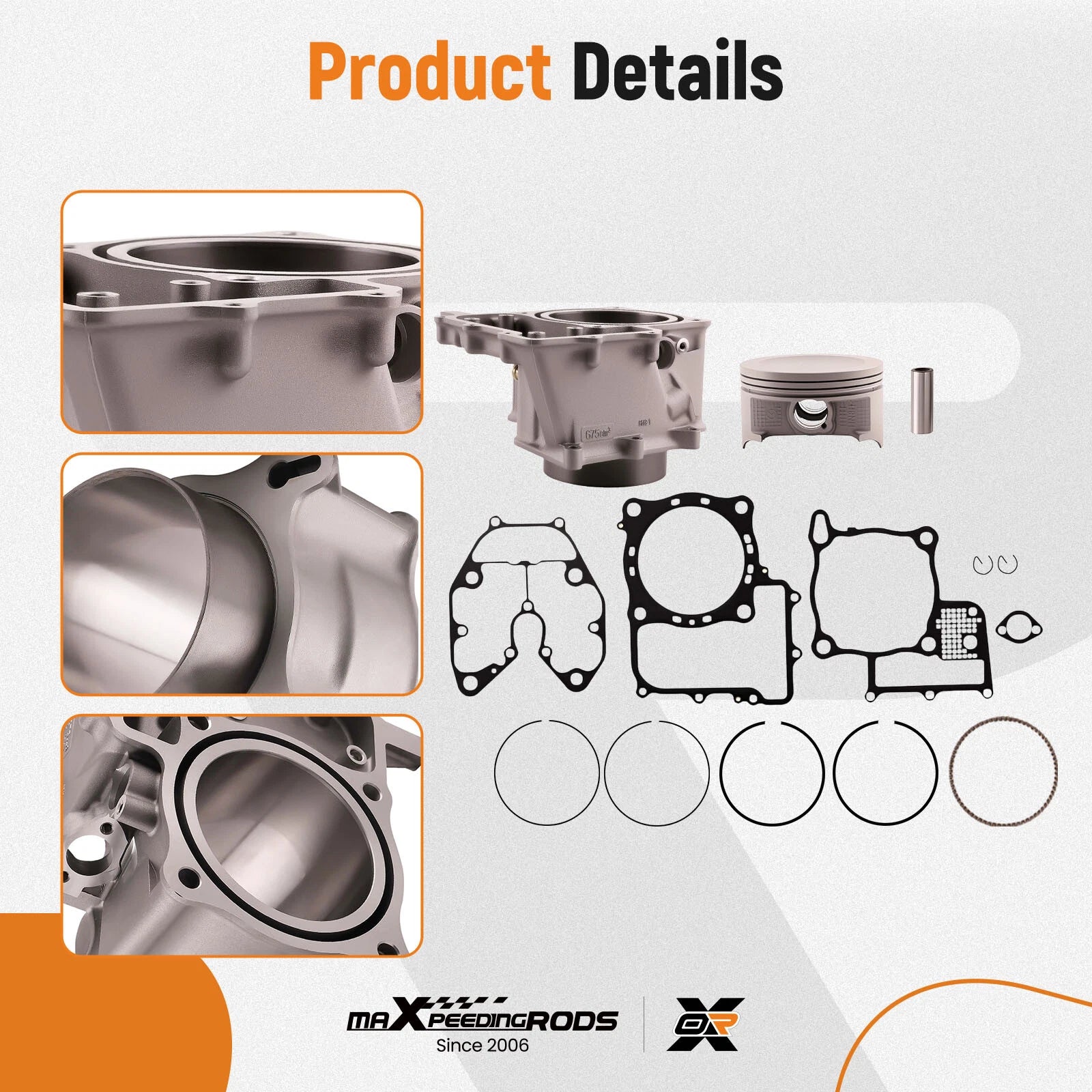 Top End Gasket Kit for Honda Pioneer 700 (2014–2021)