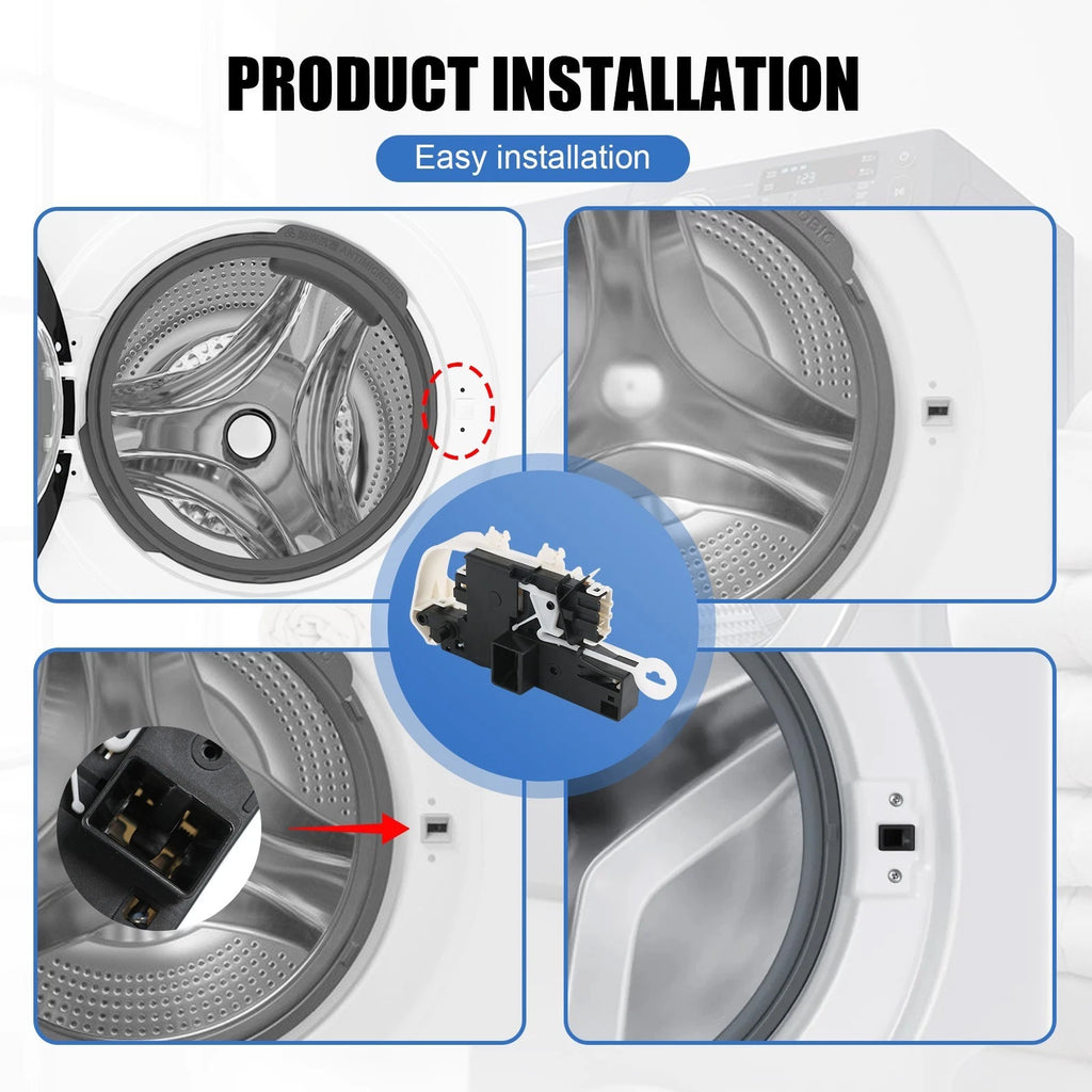 Door Latch Assembly for Whirlpool Front Load Washer