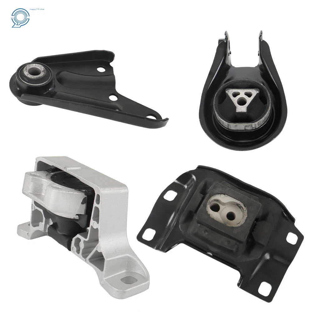 Set of 4 Engine and Transmission Mounts for Mazda 3 (2011–2013)