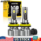 AUXITO H11 LED Headlight Bulb Kit for Low Beam (80000LM, 6500K)