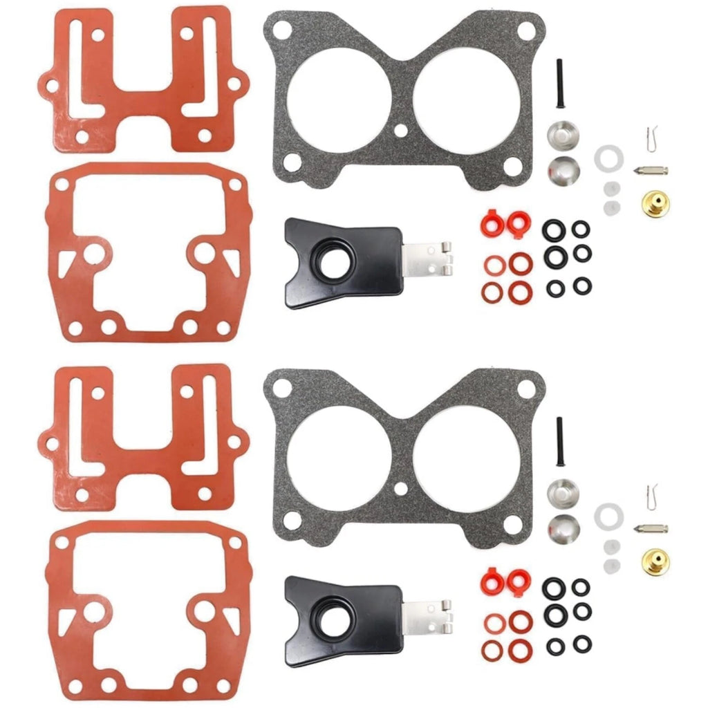 2Pcs Carb Repair Kit 439076 for Johnson Evinrude Carburetor (BRP/OMC)