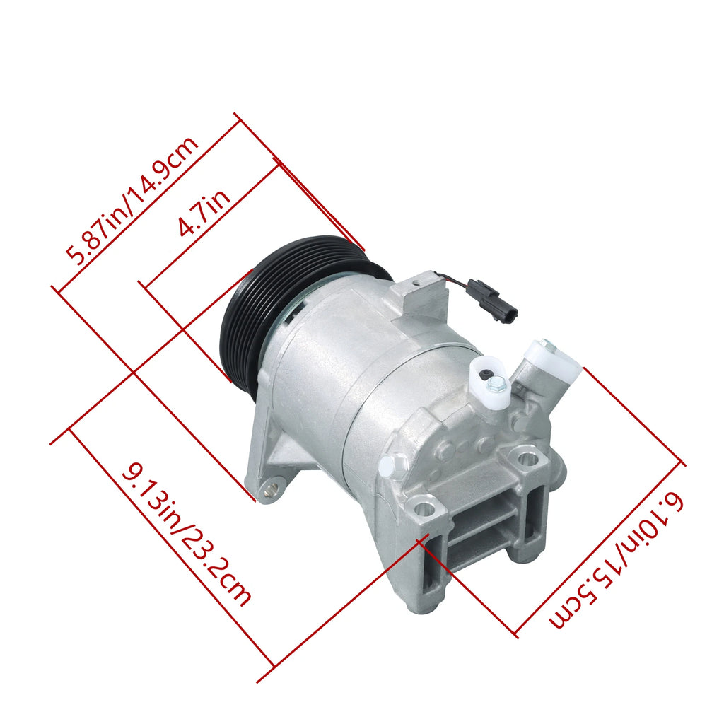 A/C Compressor & Clutch for Nissan Murano (2009-2014)
