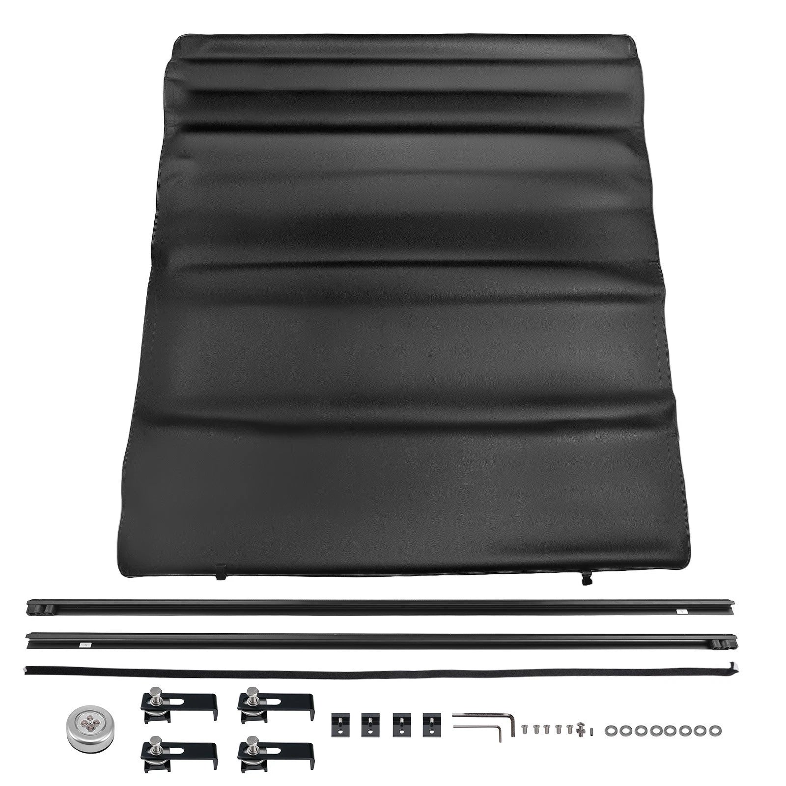 5ft Roll Up Truck Bed Tonneau Cover for Toyota Tacoma Fleetside 2005-2015