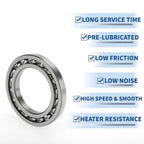 Deep Groove Ball Bearing 60x95x11mm for Scooter Skateboard (1 Pc)