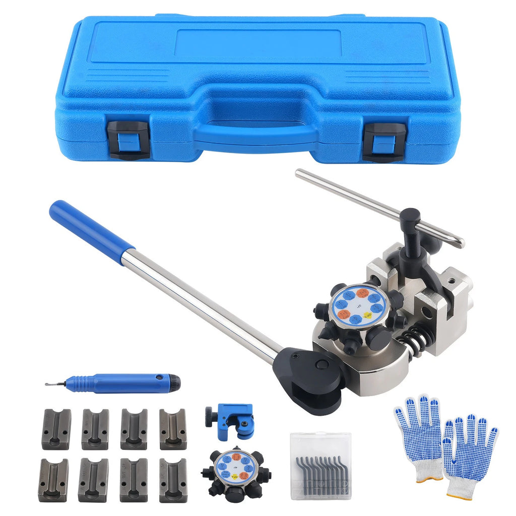 Brake Line Flaring Kit for (37° 45° Double Single Bubble Flare)