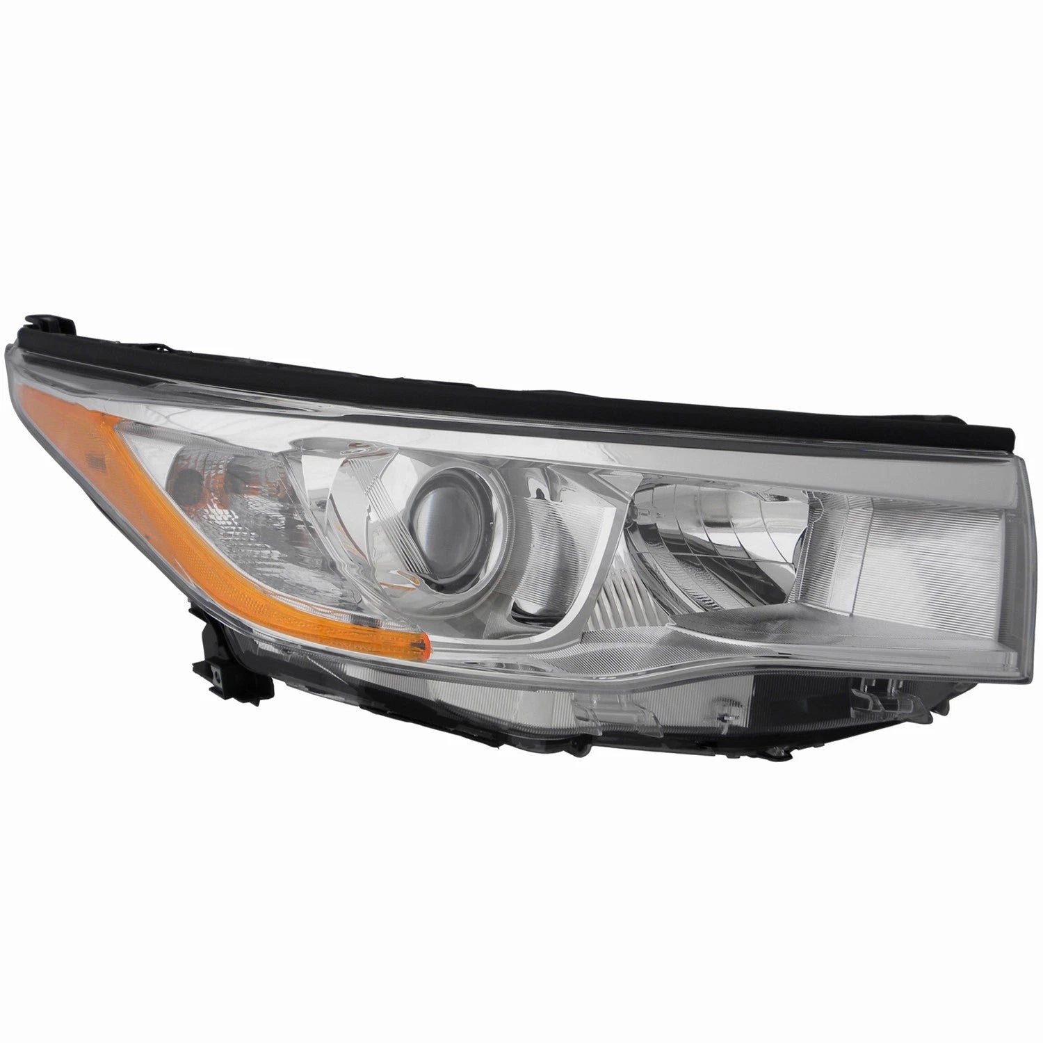 Replacement Passenger Side Headlight Assembly w/o Smoked Chrome Accent for