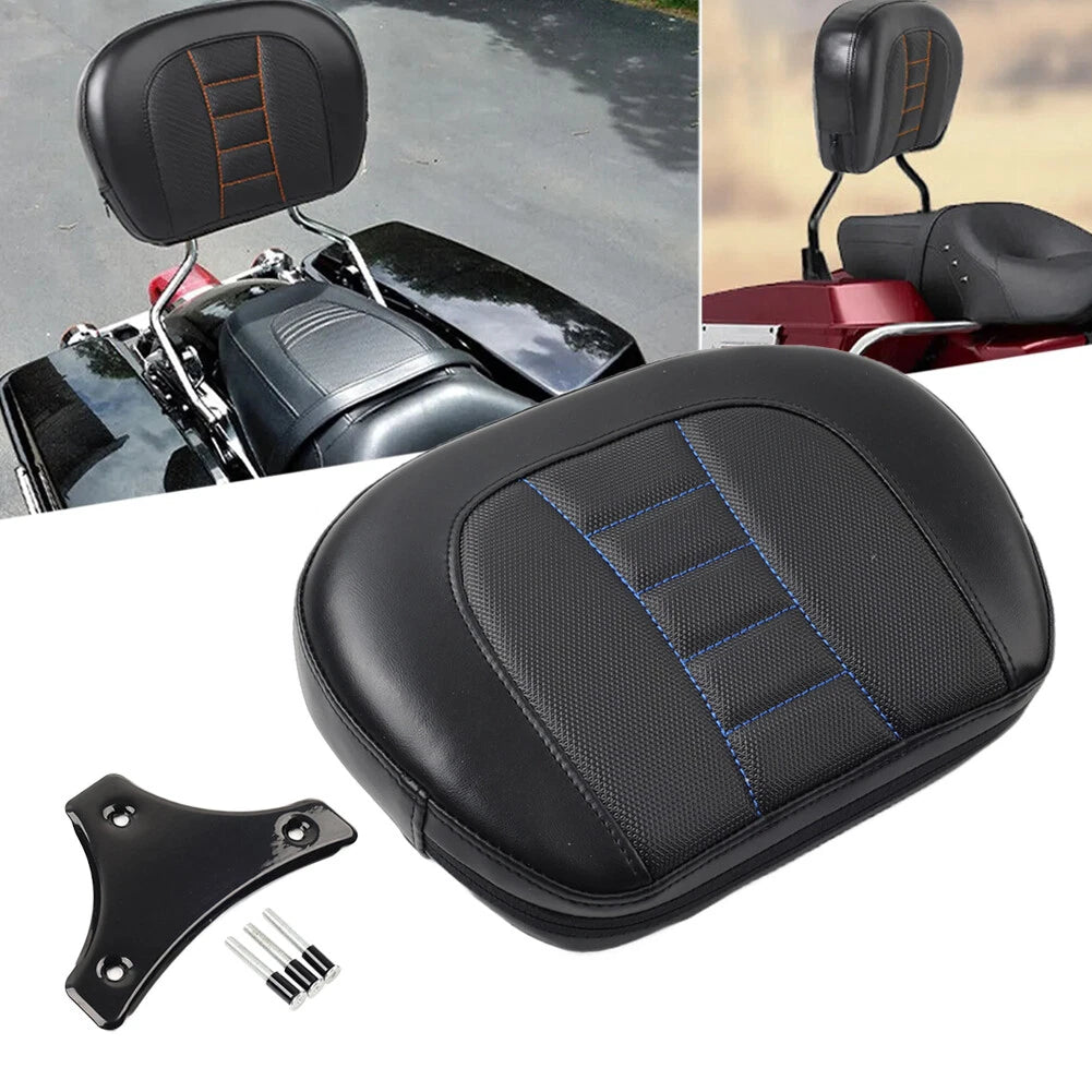 Sissy Bar Backrest Pad Bracket for Harley Touring Street Glide CVO